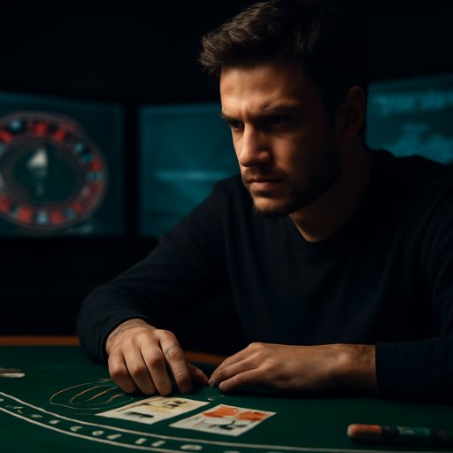 wicket blackjack টেবিলের ক্লোজআপ